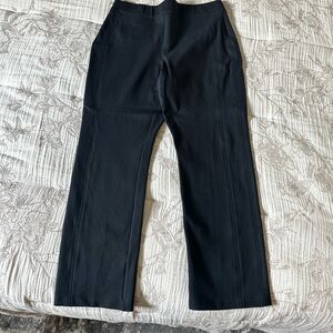 Spanx Black Wide-Leg Trousers